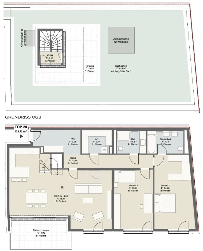 3-Zimmer-Wohnung kaufen in Graz – 138,7 m², € 1.325.000 – Bild 9 von 10