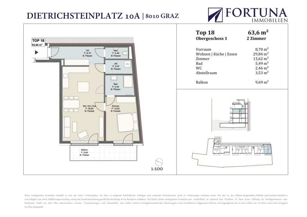 2-Zimmer-Wohnung kaufen in Graz – 63,6 m², € 458.000 – Bild 11 von 11