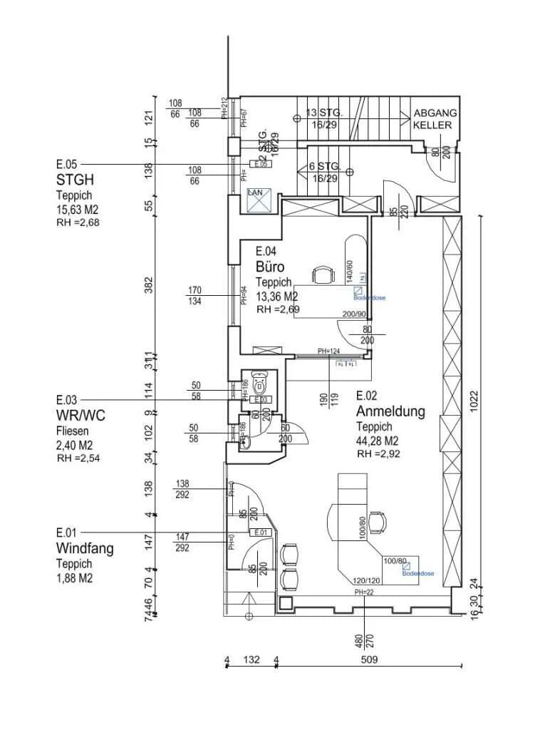6-Zimmer-Gewerbeimmobilie mieten in Oberpullendorf – 190 m², € 1.500 – Bild 16 von 18