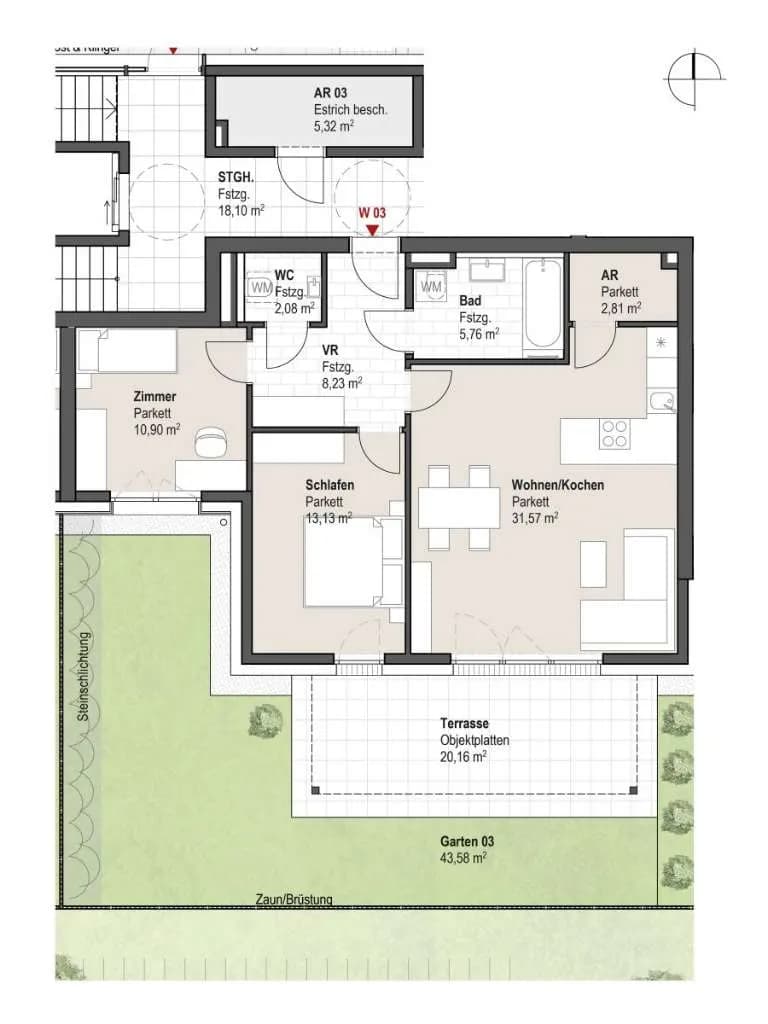 3-Zimmer-Wohnung kaufen in Zell am See – 74,5 m², € 506.806 – Bild 6 von 11