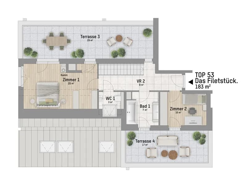 5-Zimmer-Wohnung kaufen in Wien – 183,12 m², € 1.799.900 – Bild 5 von 10