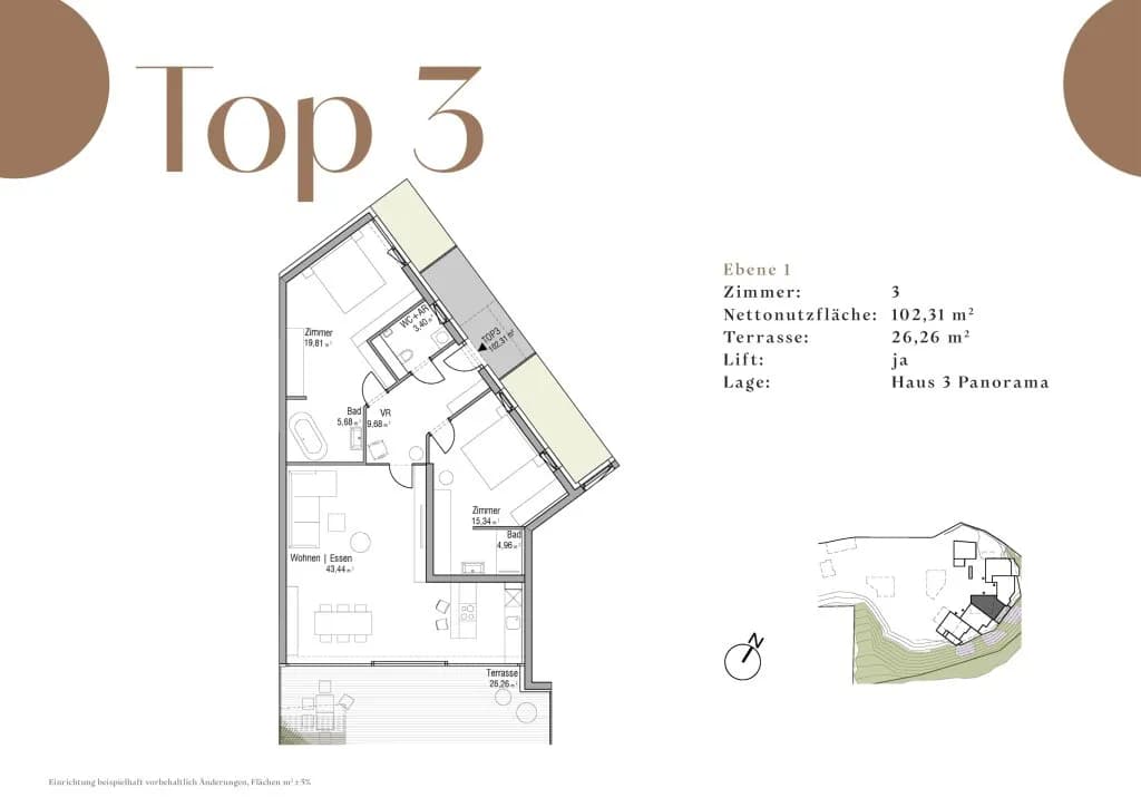 3-Zimmer-Wohnung kaufen in Klagenfurt Land – 102,31 m², € 820.000 – Bild 15 von 16