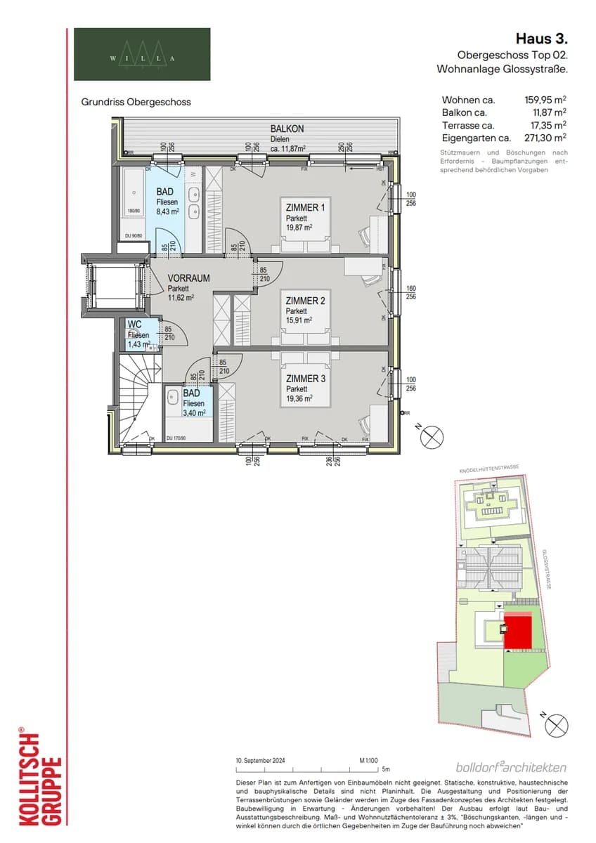 4-Zimmer-Wohnung kaufen in Wien – 159,95 m², € 1.449.000 – Bild 2 von 13