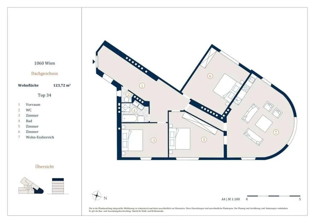 4-Zimmer-Wohnung kaufen in Wien – 123,72 m², € 715.000 – Bild 17 von 17