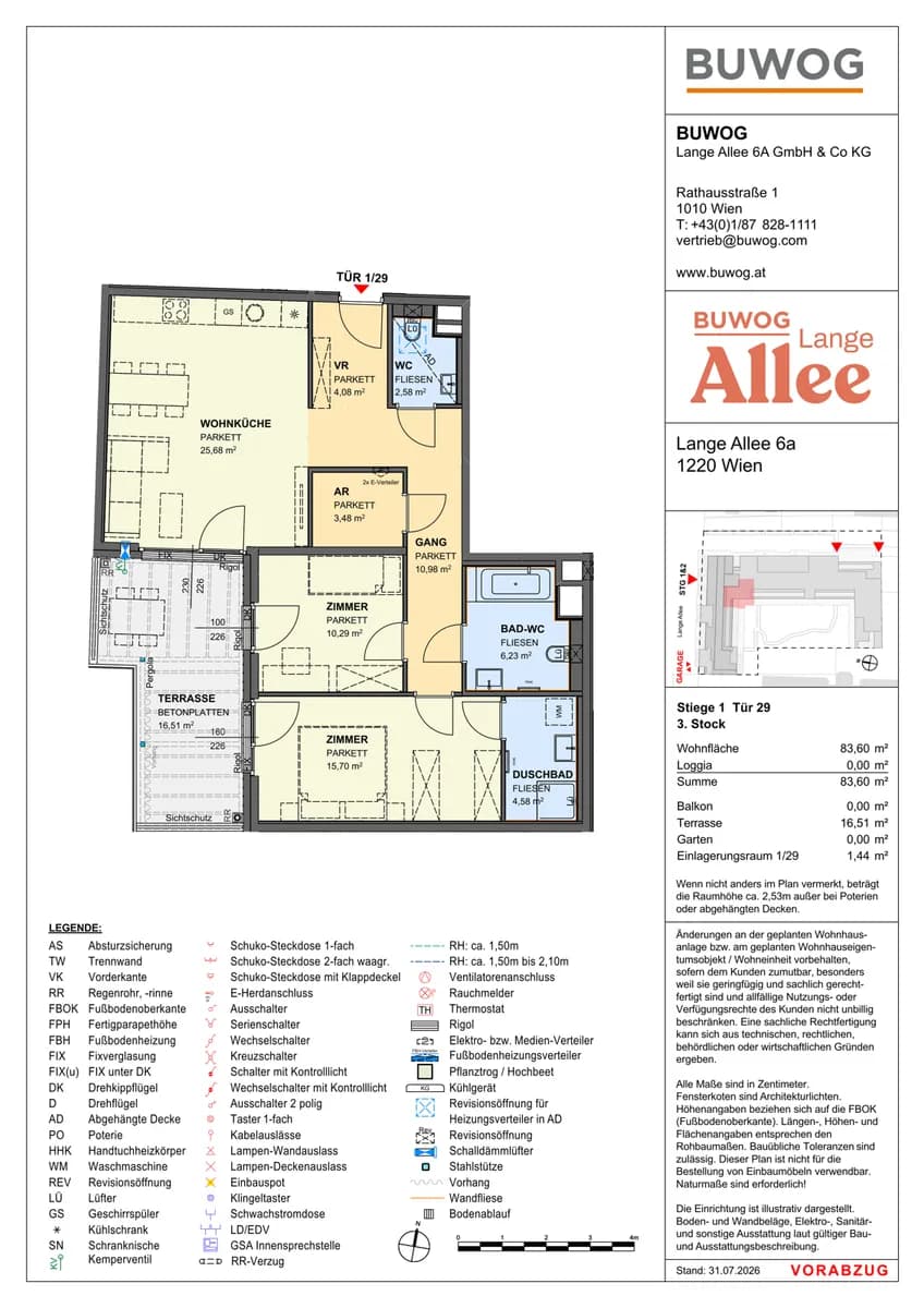3-Zimmer-Wohnung kaufen in Wien – 83,6 m², € 721.000 – Bild 12 von 12