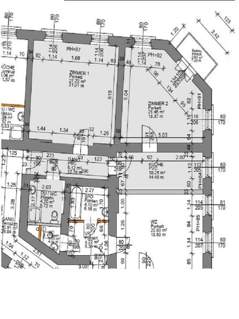 3-Zimmer-Wohnung mieten in Graz – 70 m², € 799 – Bild 17 von 17
