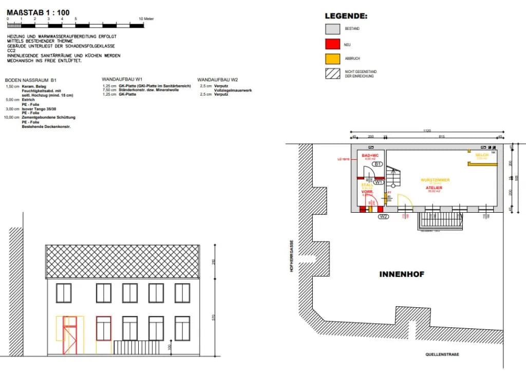 2-Zimmer-Gewerbeimmobilie kaufen in Wien – 82,07 m², € 175.000 – Bild 12 von 12