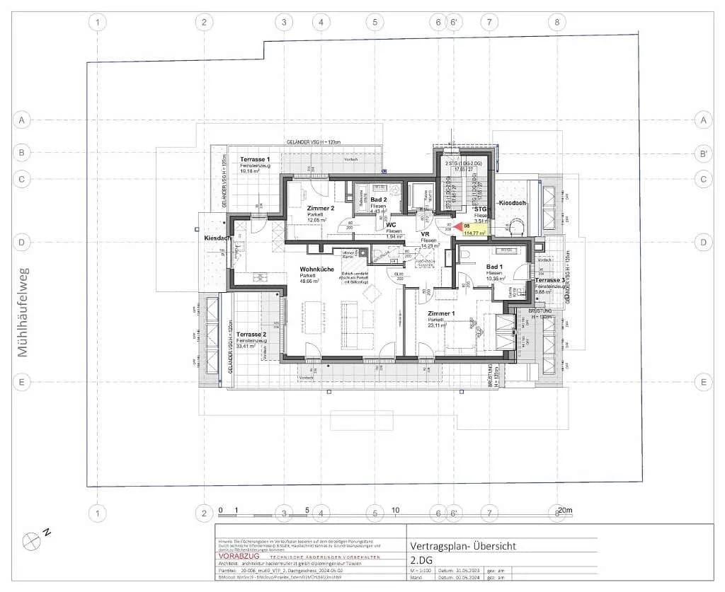 3-Zimmer-Wohnung kaufen in Wien – 115,11 m², € 1.049.900 – Bild 32 von 33