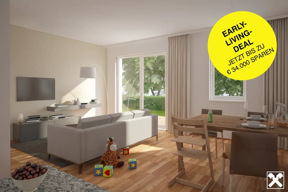 2-Zimmer-Wohnung kaufen in Wien – 45,25 m², € 310.341 – Bild 1 von 8