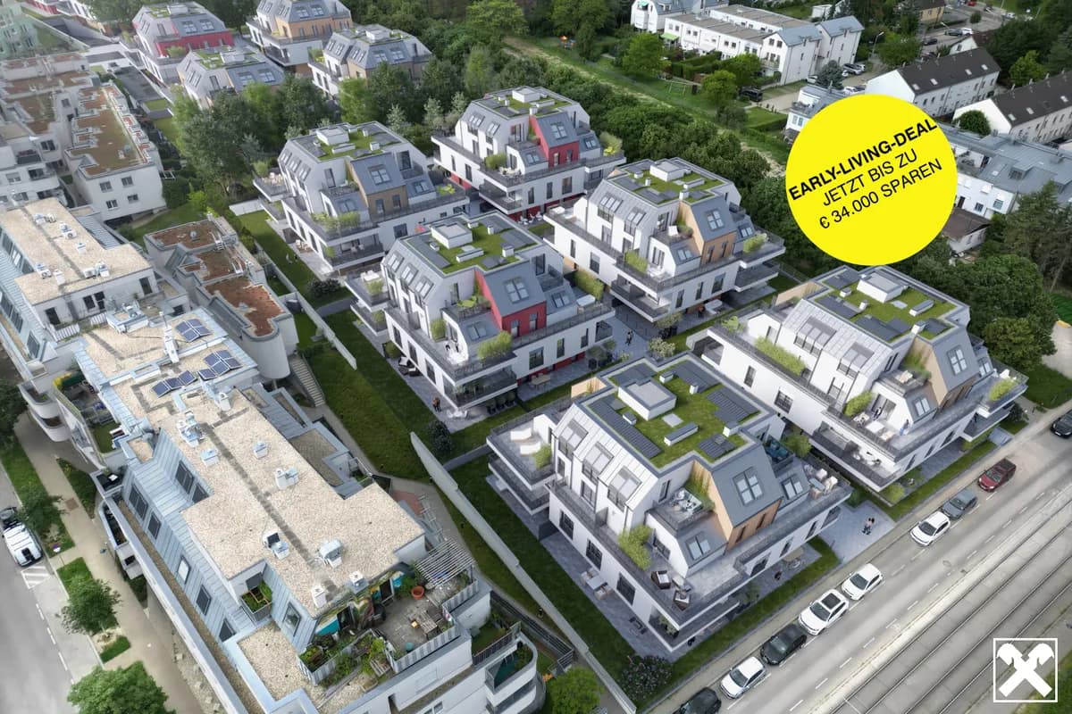 2-Zimmer-Wohnung kaufen in Wien – 48,93 m², € 239.754 – Bild 1 von 8