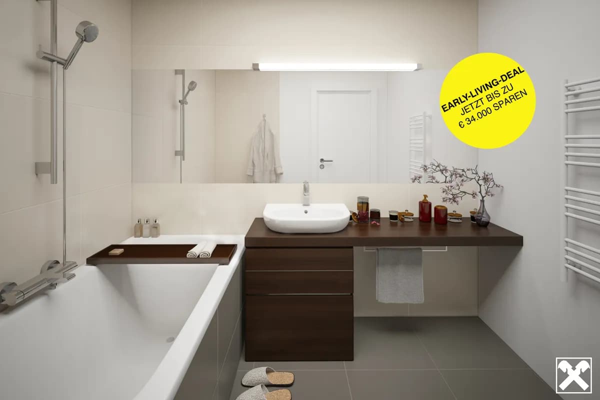 2-Zimmer-Wohnung kaufen in Wien – 48,93 m², € 239.754 – Bild 2 von 8