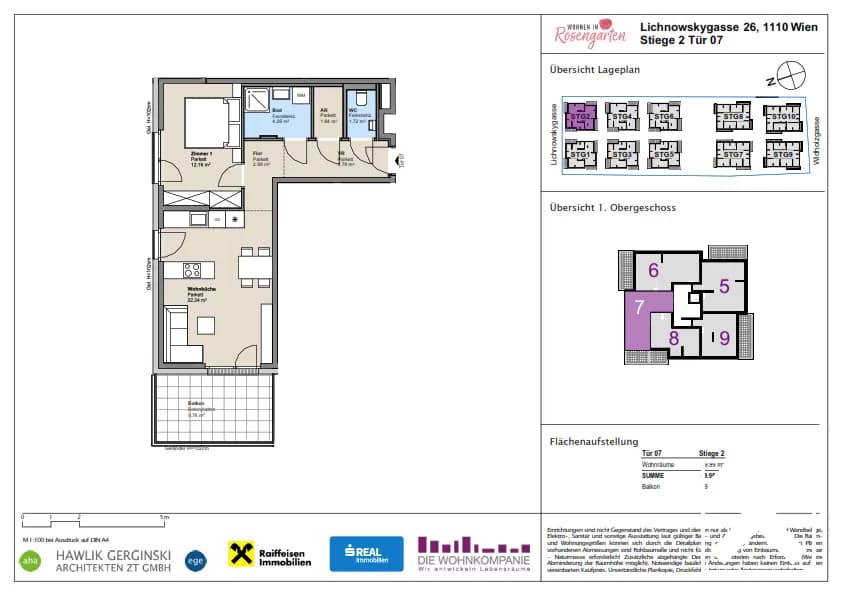 2-Zimmer-Wohnung kaufen in Wien – 48,93 m², € 239.754 – Bild 8 von 8