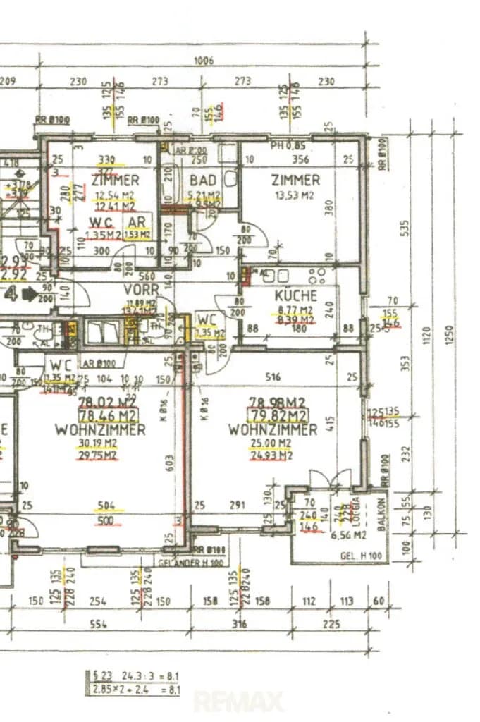 3-Zimmer-Wohnung mieten in Baden – 78,02 m², € 1.109 – Bild 22 von 22