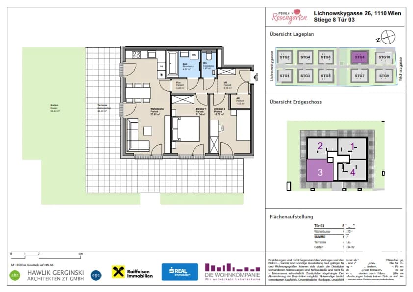 3-Zimmer-Wohnung kaufen in Wien – 61,1 m², € 383.718 – Bild 8 von 8
