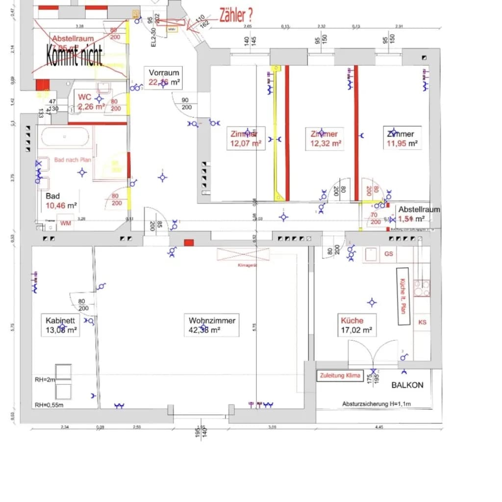 5-Zimmer-Wohnung mieten in Wien – 158 m², € 3.148 – Bild 13 von 14