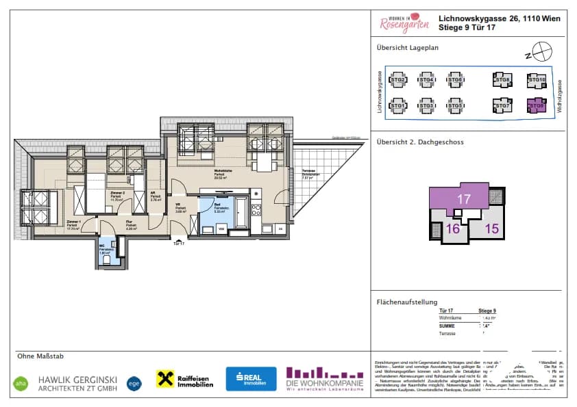 3-Zimmer-Wohnung kaufen in Wien – 77,43 m², € 386.973 – Bild 8 von 8