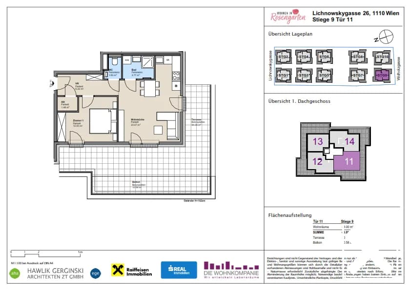 2-Zimmer-Wohnung kaufen in Wien – 49,04 m², € 324.570 – Bild 8 von 8