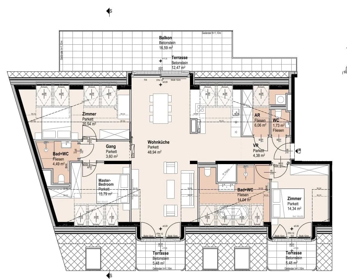 4-Zimmer-Wohnung kaufen in Wien – 138,11 m², € 1.686.100 – Bild 14 von 16