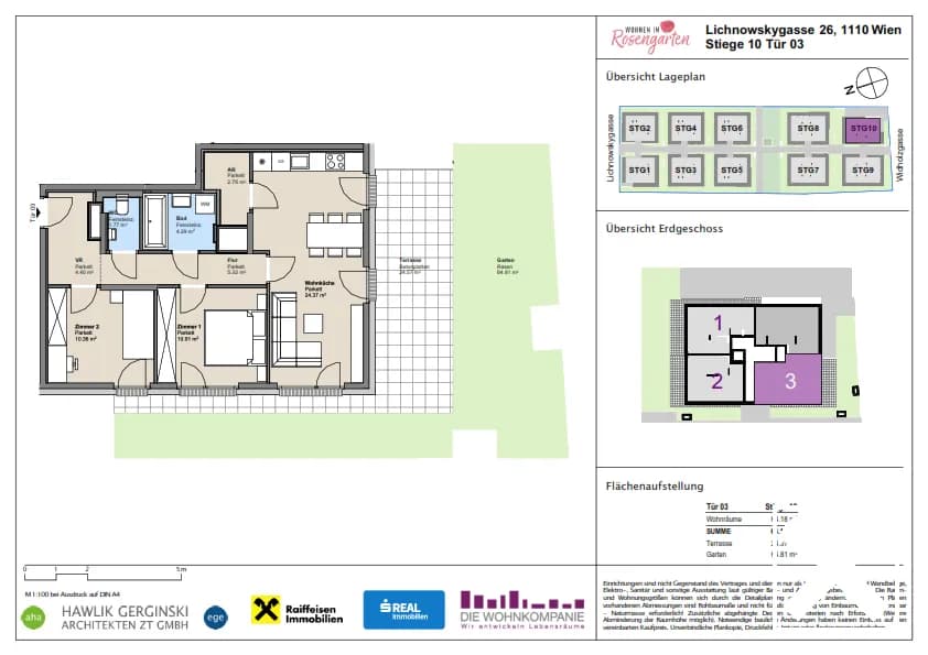 3-Zimmer-Wohnung kaufen in Wien – 64,18 m², € 368.001 – Bild 8 von 8