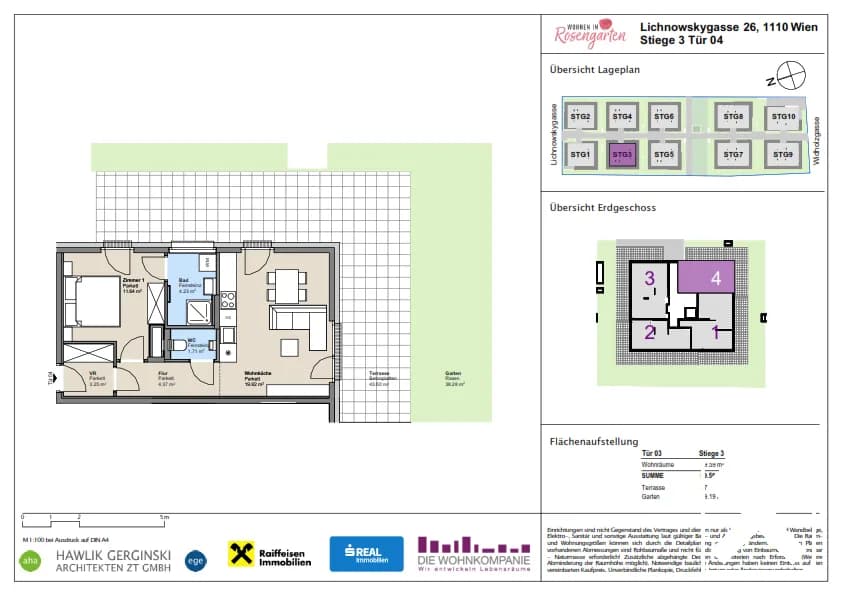 2-Zimmer-Wohnung kaufen in Wien – 45,25 m², € 301.041 – Bild 8 von 8