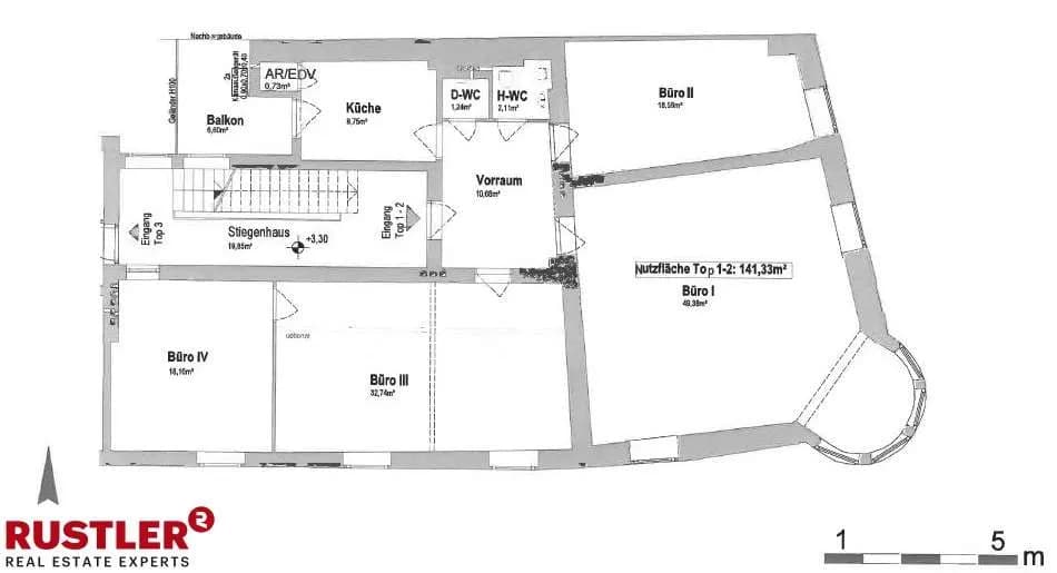4-Zimmer-Gewerbeimmobilie mieten in Wiener Neustadt – 141 m², € 1.553 – Bild 9 von 10