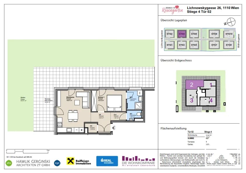 2-Zimmer-Wohnung kaufen in Wien – 44,92 m², € 319.083 – Bild 8 von 8