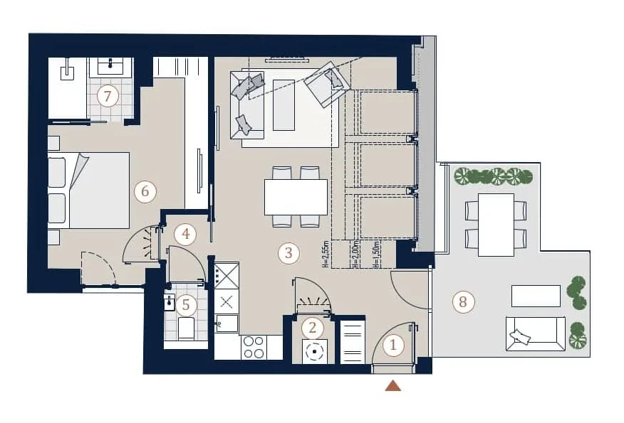 2-Zimmer-Wohnung kaufen in Wien – 55,48 m², € 759.000 – Bild 25 von 25