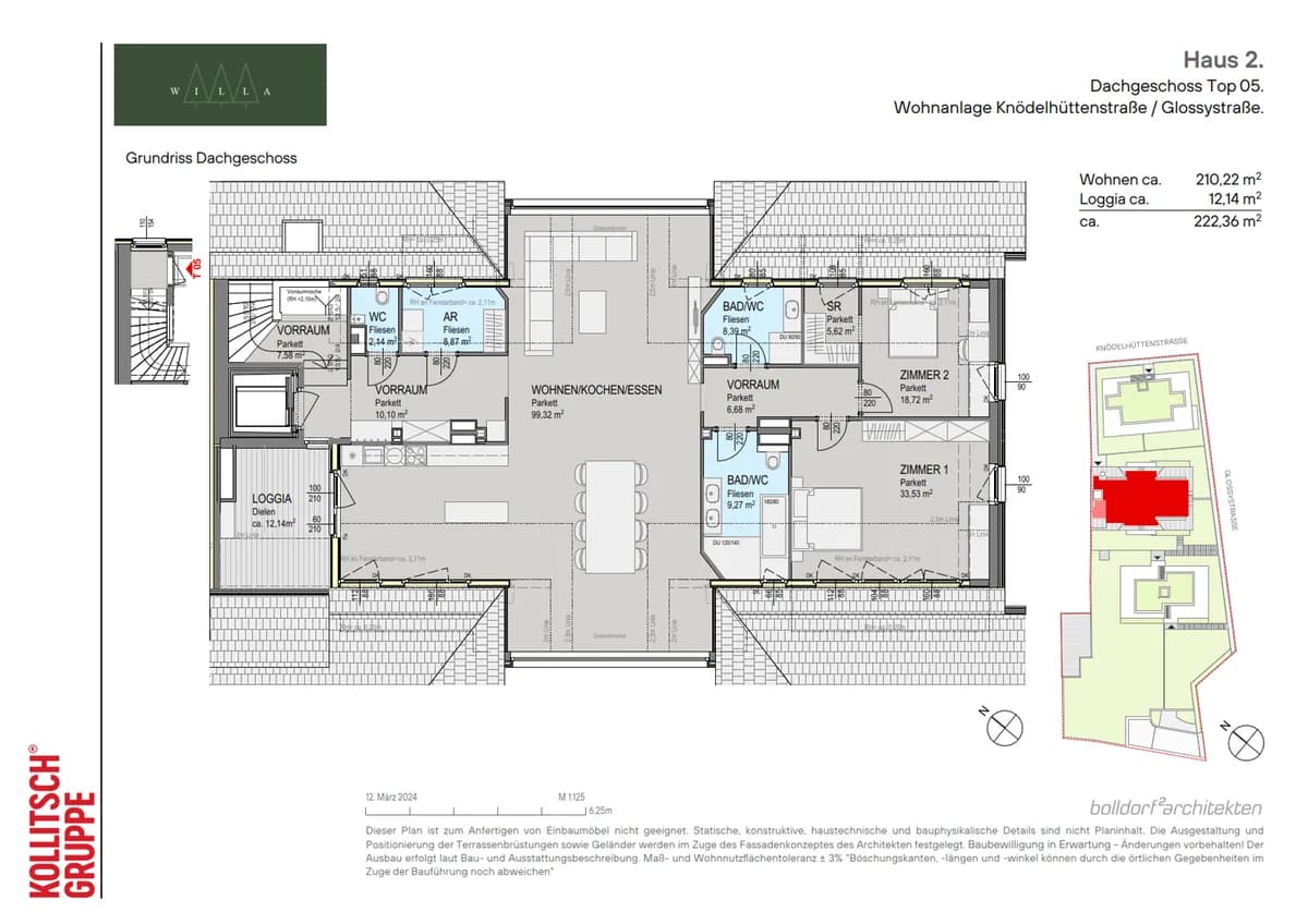 3-Zimmer-Wohnung kaufen in Wien – 222,36 m², € 1.898.000 – Bild 2 von 12