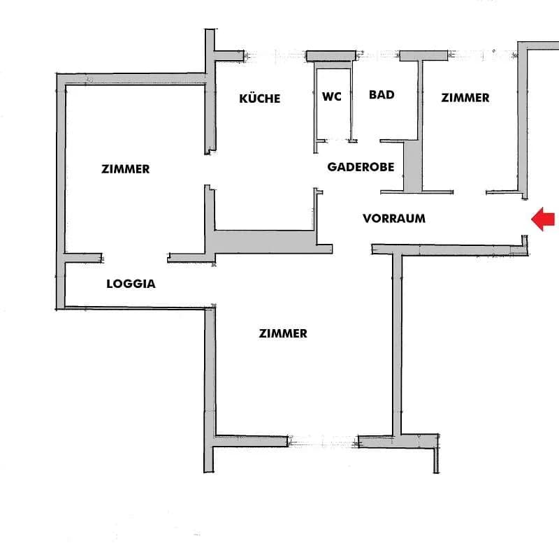 3-Zimmer-Wohnung mieten in Murtal – 74,1 m², € 334 – Bild 10 von 13
