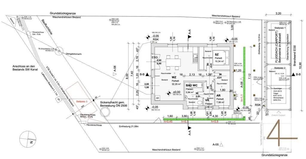 5-Zimmer-Haus kaufen in Tulln – 121 m², € 694.000 – Bild 6 von 7