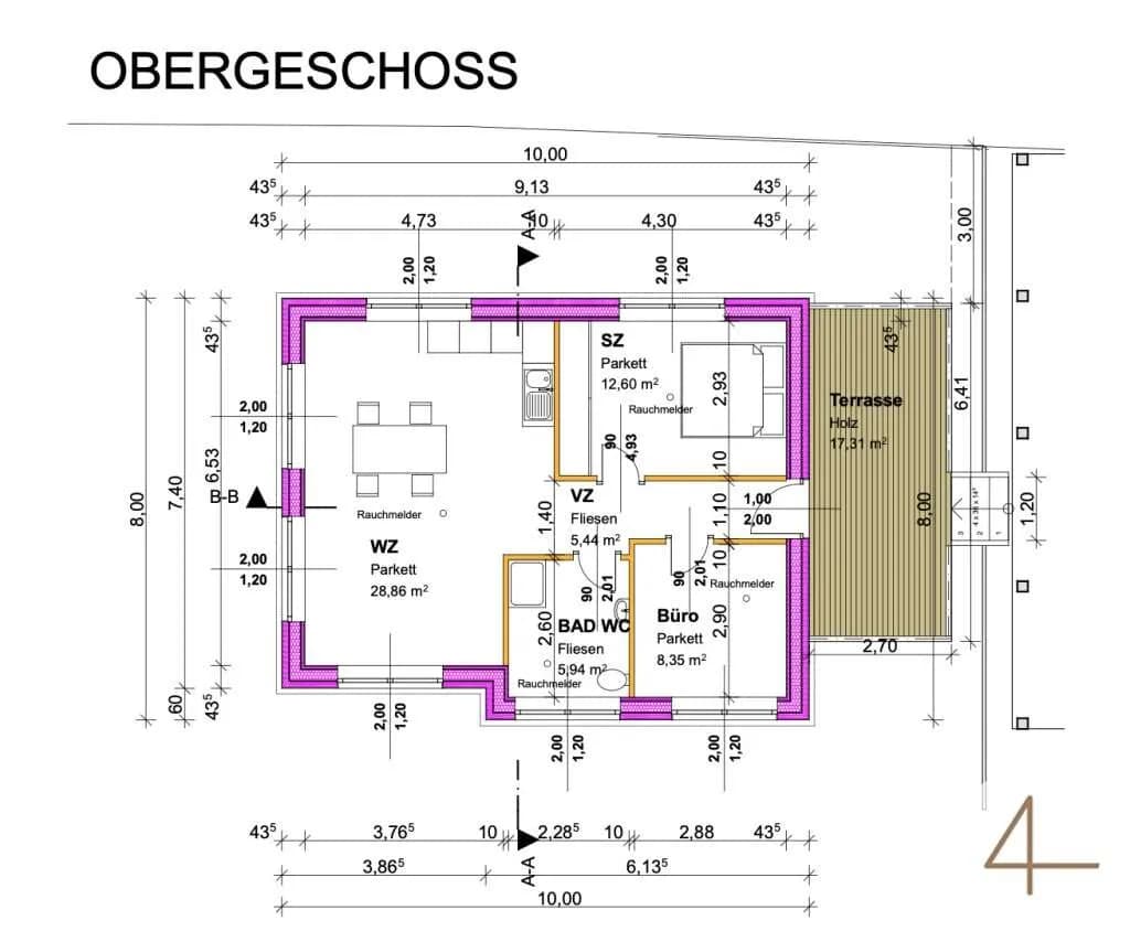 5-Zimmer-Haus kaufen in Tulln – 121 m², € 694.000 – Bild 7 von 7