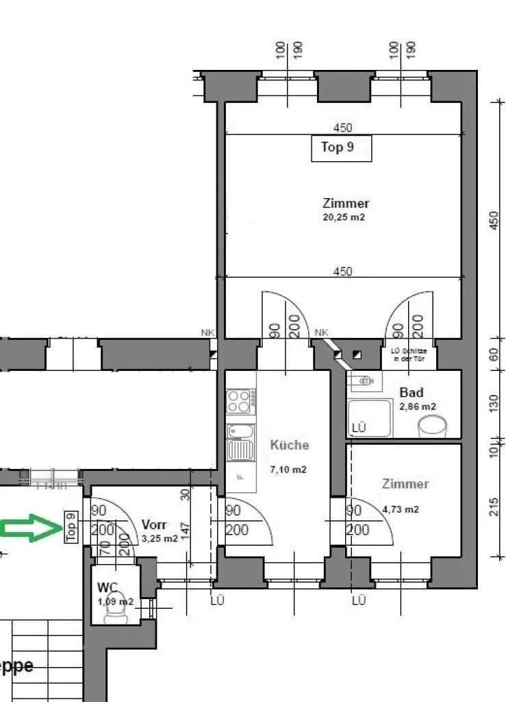 1-Zimmer-Wohnung kaufen in Wien – 39,28 m², € 169.000 – Bild 9 von 9