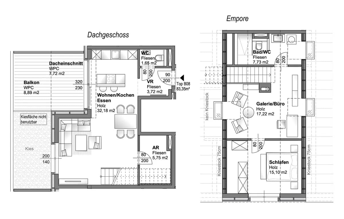 2-Zimmer-Wohnung kaufen in Linz – 83,35 m², € 579.000 – Bild 2 von 20