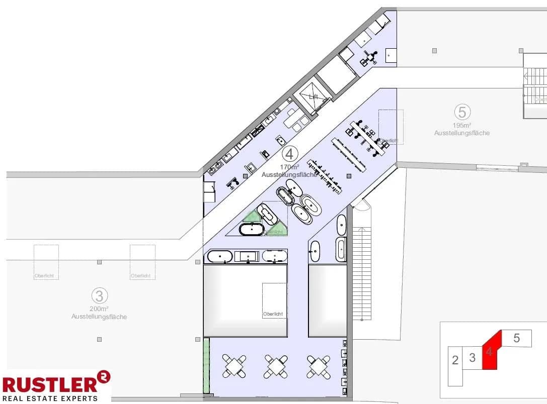 Gewerbeimmobilie mieten in Wien – 446 m², € 16 – Bild 9 von 11