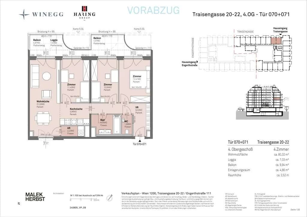 Immobilie kaufen in Wien – 80,32 m², € 558.900 – Bild 14 von 14