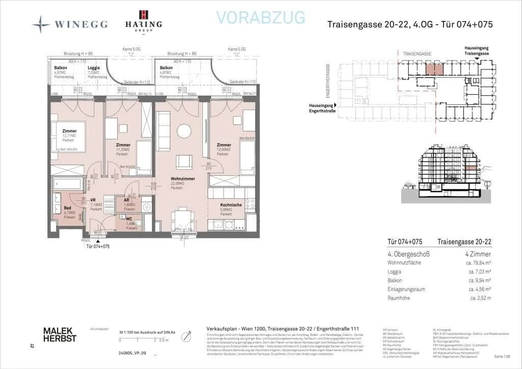 Immobilie kaufen in Wien – 79,84 m², € 539.500 – Bild 14 von 14