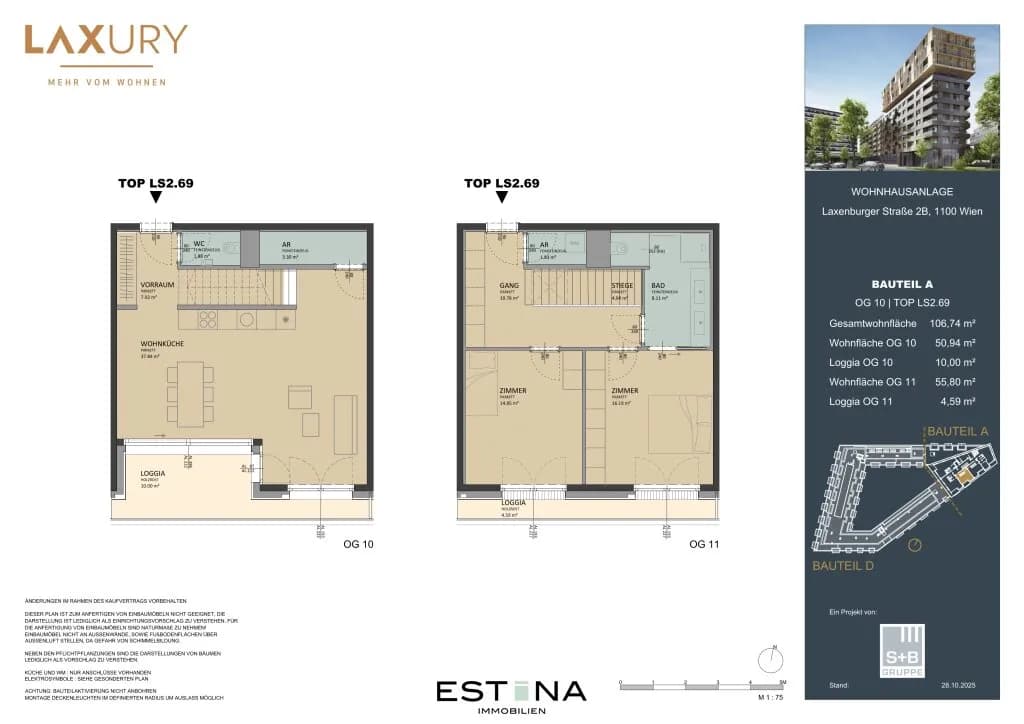 3-Zimmer-Wohnung kaufen in Wien – 102,6 m², € 950.000 – Bild 17 von 19