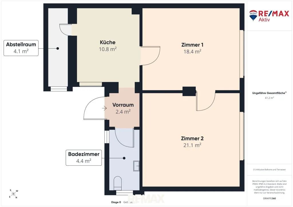 2-Zimmer-Haus kaufen in Gänserndorf – 61 m², € 249.000 – Bild 10 von 12