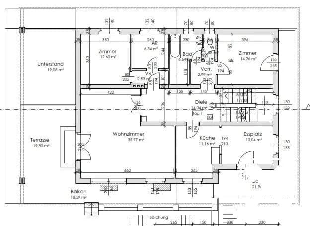 8-Zimmer-Haus kaufen in Neunkirchen – 186 m², € 478.000 – Bild 22 von 25