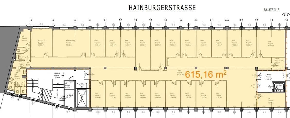Gewerbeimmobilie mieten in Wien – 619 m², € 15 – Bild 11 von 11