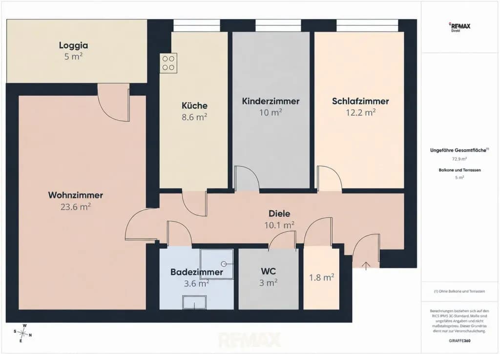 3-Zimmer-Wohnung kaufen in Wien – 73 m², € 235.000 – Bild 17 von 17