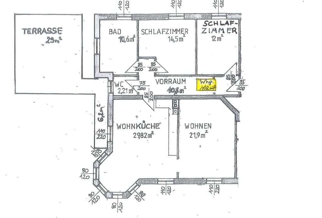 3-Zimmer-Wohnung mieten in Hallein – 102 m², € 1.490 – Bild 10 von 10