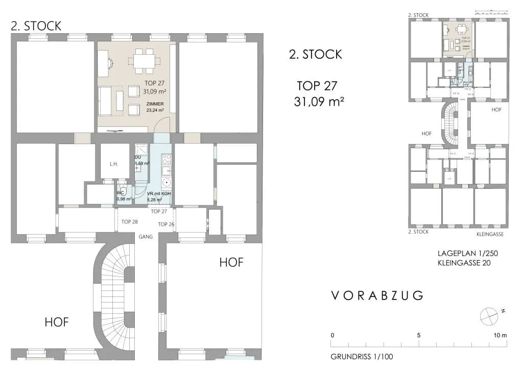 1-Zimmer-Wohnung kaufen in Wien – 31,09 m², € 195.000 – Bild 5 von 5