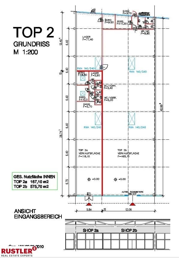 Gewerbeimmobilie mieten in Klagenfurt – 576 m², € 5.757 – Bild 4 von 4
