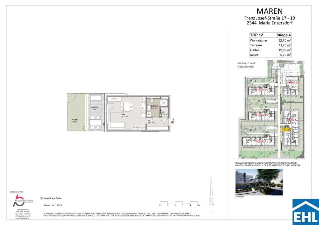 1-Zimmer-Wohnung kaufen in Mödling – 32,7 m², € 229.000 – Bild 10 von 10