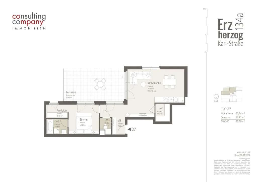 2-Zimmer-Wohnung kaufen in Wien – 63,24 m², € 499.000 – Bild 34 von 34
