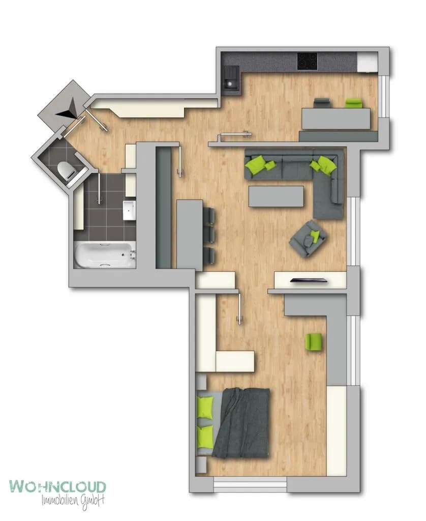 3-Zimmer-Wohnung kaufen in Wien – 65 m², € 220.000 – Bild 12 von 12