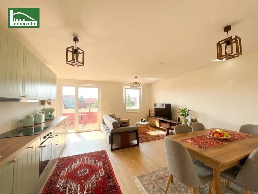 2-Zimmer-Wohnung mieten in Wien – 49,63 m², € 1.100