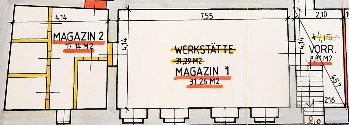2-Zimmer-Gewerbeimmobilie mieten in Wien – 77 m², € 870 – Bild 12 von 12