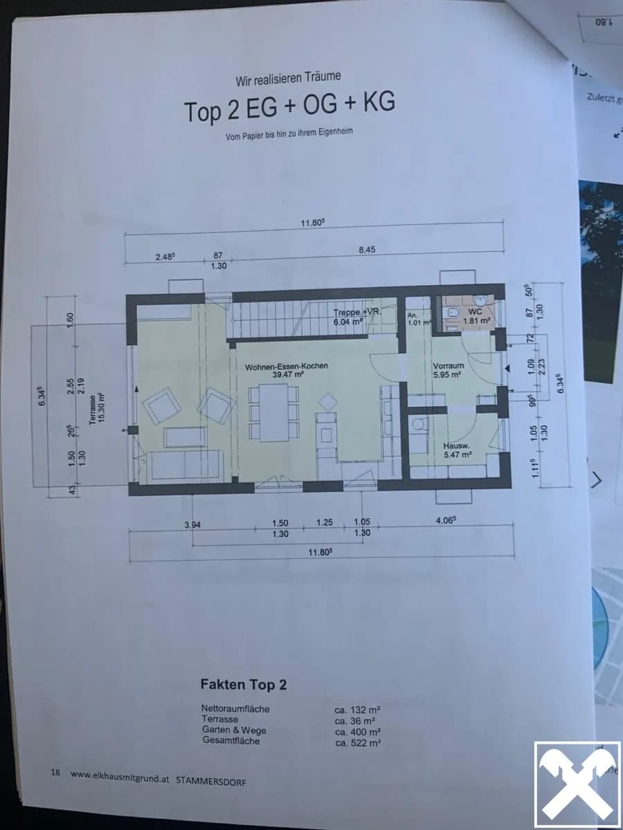 4-Zimmer-Haus kaufen in Wien – 90,9 m², € 870.000 – Bild 35 von 36